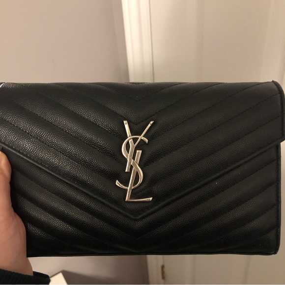 Yves Saint Laurent Handbags - AUTHENTIC YSL wallet on chain